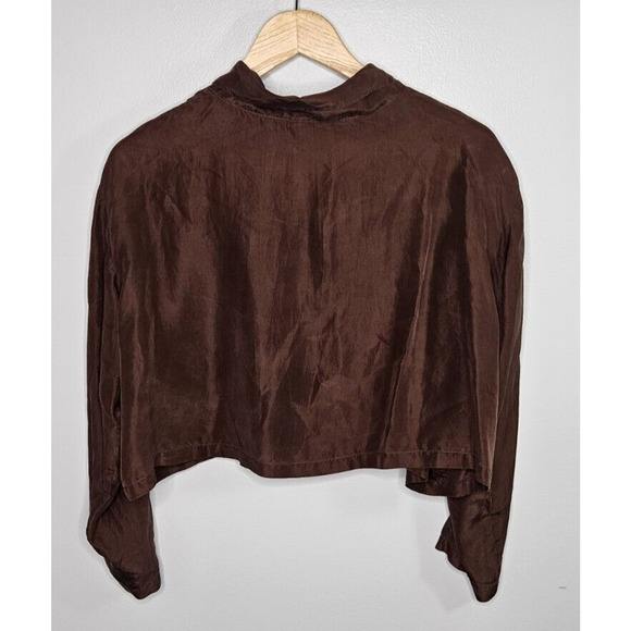 Vintage Brown Women's Top - Picture 6 of 8